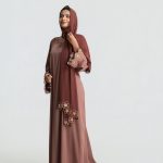 Amber Abaya Set · Rosewood