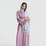 Lavender Abaya Set · Mauve
