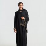 Cedar Abaya Set · Black