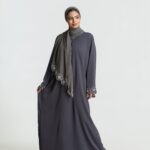Cedar Abaya Set · Grey