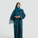 Cypress Abaya Set · Teal